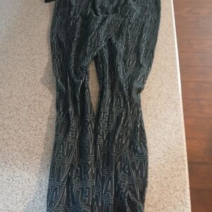 Marvel Black and Gray Logo Lounge Pants